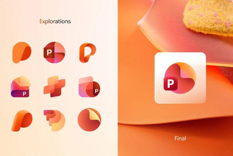 📱 微软揭示 Office 图标早期设计方案，部分致敬旧版 Mac 图标微软目前正全面推出其全新流线型且色彩丰富的 Office 图标，并首次公开了一系列在最终确定这些图标之前所探索的废弃设计概念