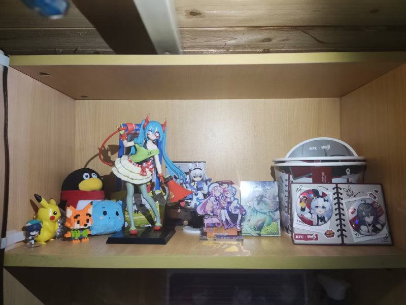 #日常 军火展示（两个手办是今天别人送的）