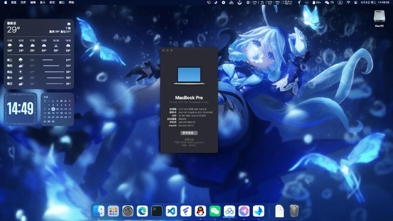 #日常 只有黑苹果能用了😭