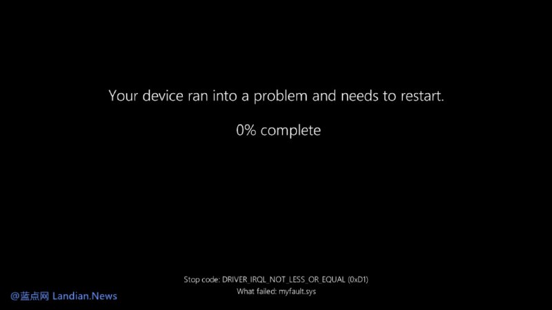 #系统资讯 微软删除 Windows 11 蓝屏死机界面的二维码和表情符号，换回 2012 年时 Windows 8 时代的精简版样式