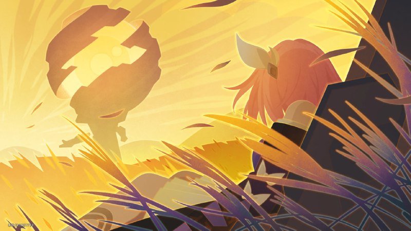 #铁 这粉毛真的好像爱莉，CV听着都是包包