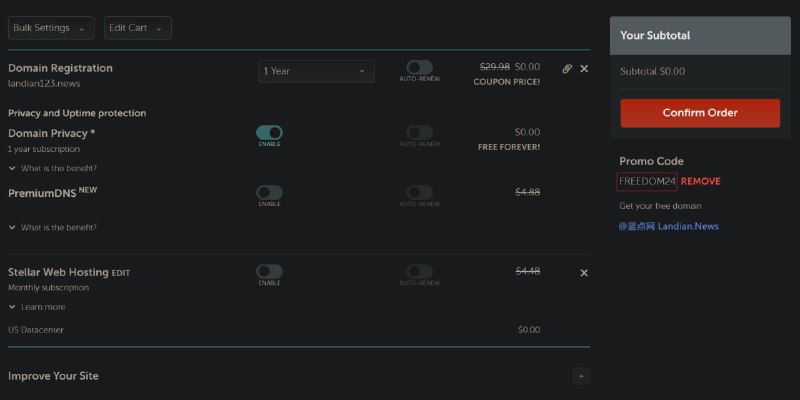 #域名爱好者 真是玩不起啊！NameCheap 开始撤销免费注册的 NEWS 域名，用户必须交 8.66 美元才能拿回域名