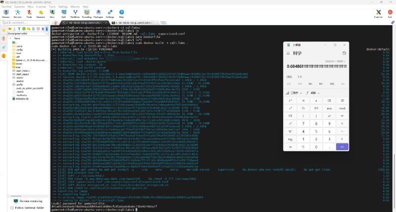 #日常 一个sqlilabs部署了我半小时多……我绷不住