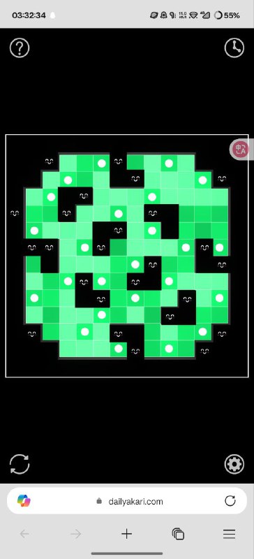 #日常 你这中等难度是假的吧Daily Akari 😊✅Tue Aug 5, 2025✅🎯 51%   🕓 5:25