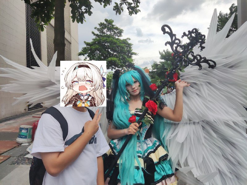 #日常 #漫展 #萤火虫 日常社恐，萤火虫体量太小了，下次试试去BW（相机忘带了，手机凑合着拍的）#日常 #漫展 #萤火虫 日常社恐，萤火虫体量太小了，下次试试去BW（相机忘带了，手机凑合着拍的）