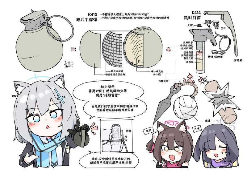 #BA #图 白子尝试教会 sensei 使用投掷物#BA #图 白子尝试教会 sensei 使用投掷物