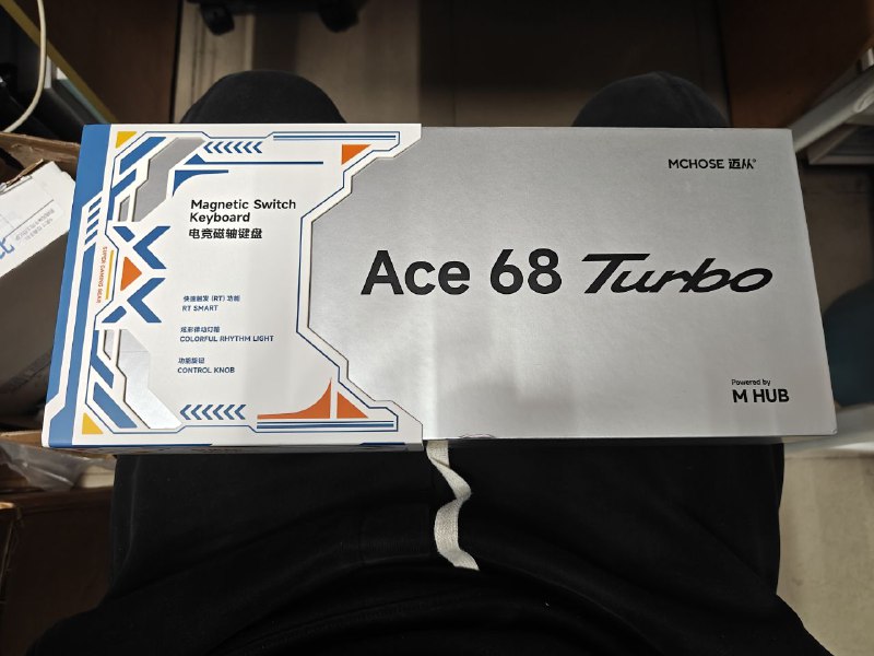 #日常 昨天忘记分享我的新键盘了是买来打 osu 的磁轴键盘（反正白给的不要白不要），型号是迈从 Ace68 Turbo#日常 昨天忘记分享我的新键盘了是买来打 osu 的磁轴键盘（反正白给的不要白不要），型号是迈从 Ace68 Turbo