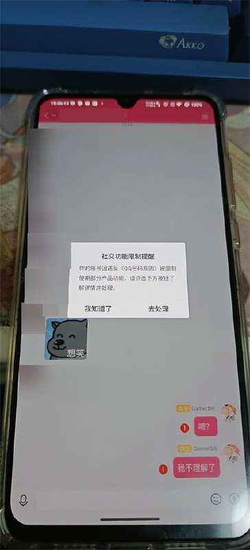 #日常 #吐槽 怎么我新手机用QX就会被检测到呢……