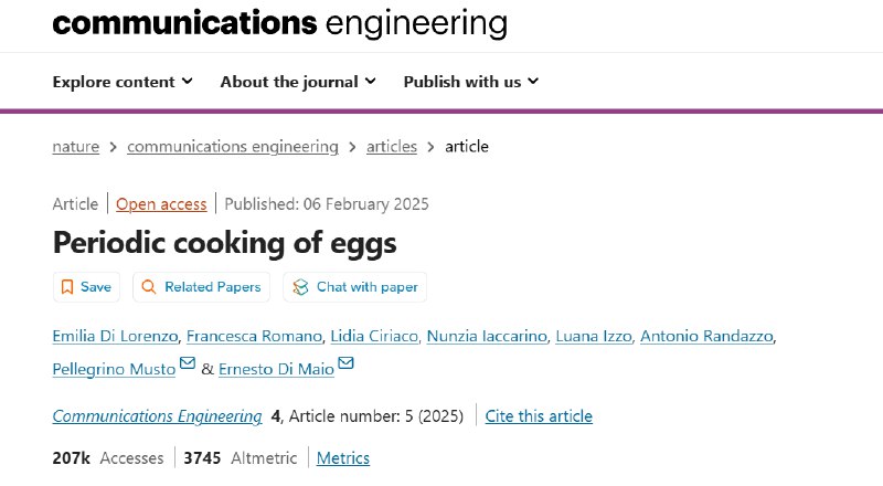 科学家发明“量子波动煮蛋法”：蛋黄蛋清同时达完美口感传统煮蛋总让人纠结：高温让蛋清凝固却让蛋黄变干，低温又难杀灭细菌