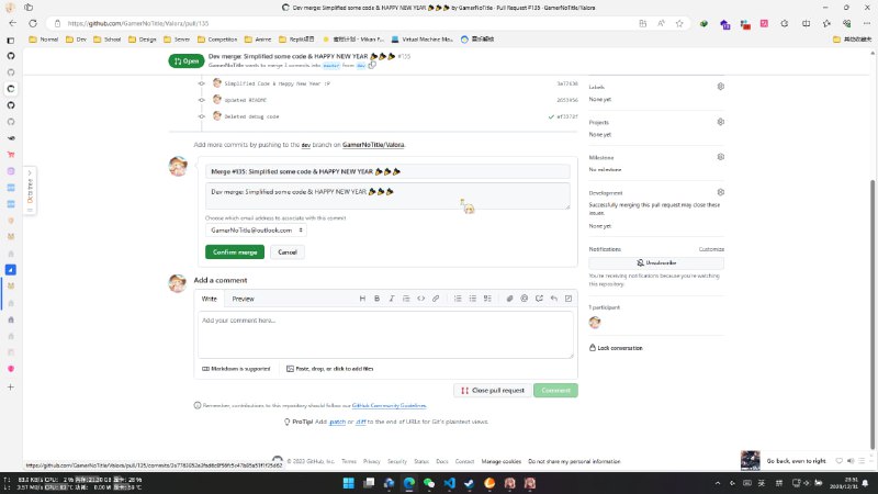 #Valora 正在等待整点按下这个键:P