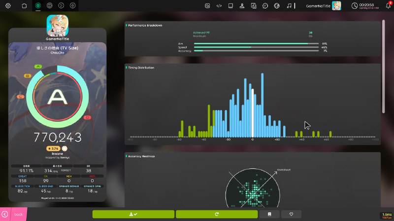 #osu 见证 1000pp 诞生时刻#osu 见证 1000pp 诞生时刻